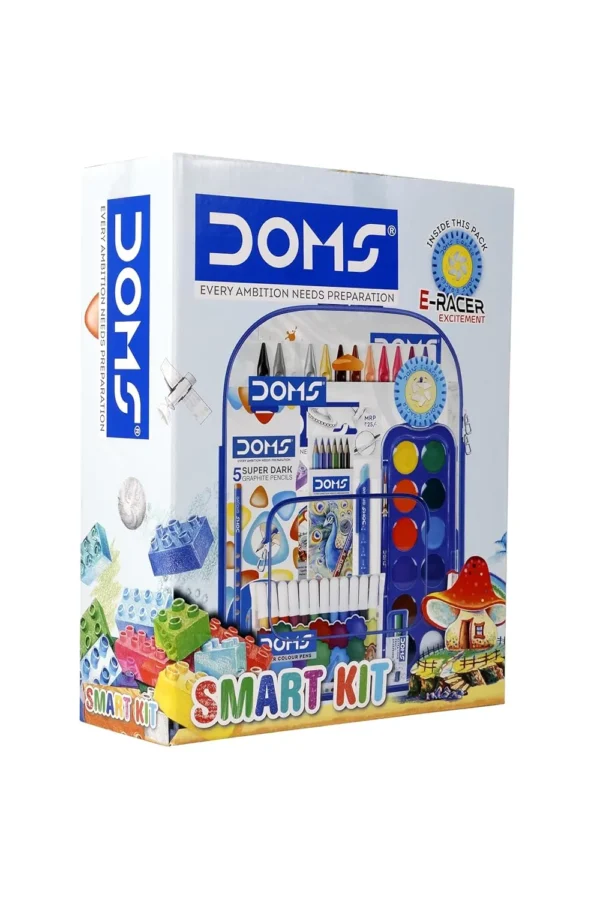 Doms Smart Kit for School Essentials | Stationery Value Pack for Kids