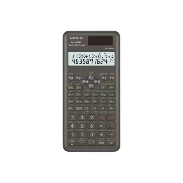 casio fx-991ms 2nd edition scientific calculator for school and college students