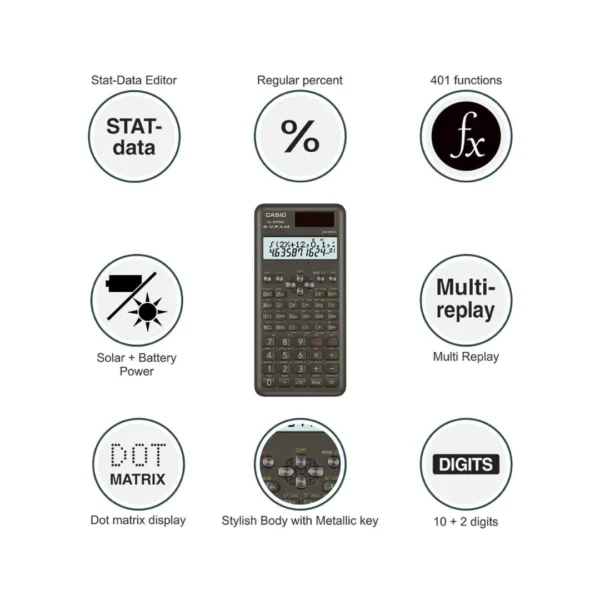 Casio FX-991MS 2nd Edition Scientific Calculator