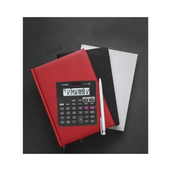 Casio MJ-12D BK Check & Correct Calculator