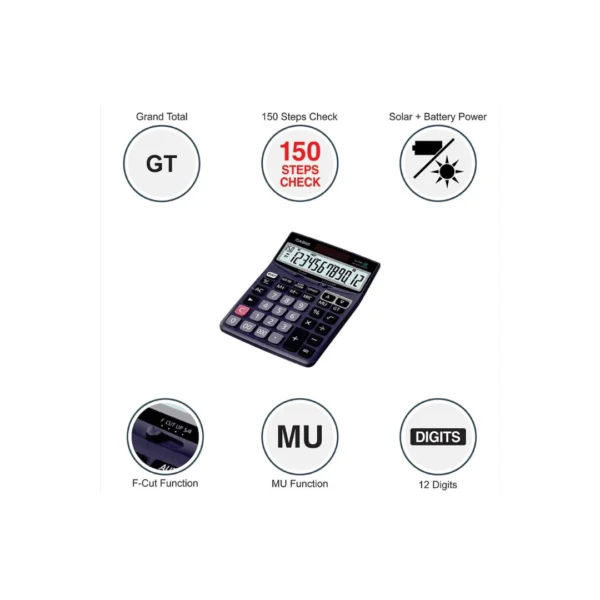 Casio DJ-120D Check & Correct Calculator