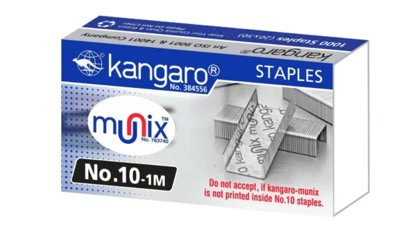 kangaro staples pin no.10 suitable for school and office use
