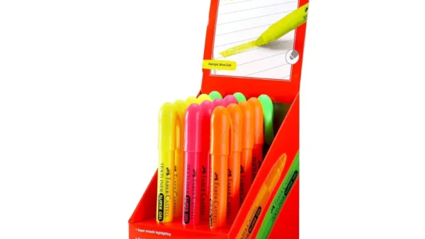 faber castell textliner super gel crayons for school art and coloring