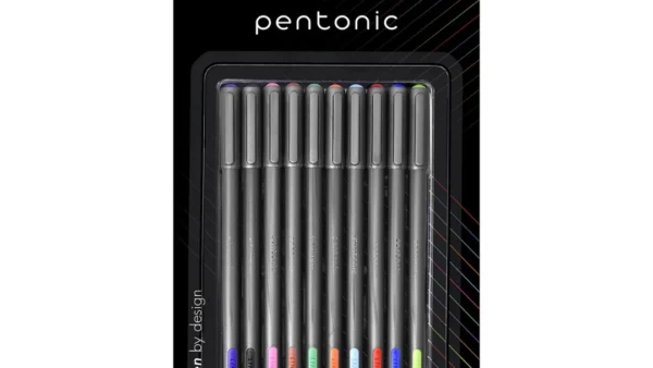 pentonic ball pen blister pack smooth writing pens for school and office use