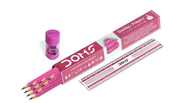 doms daddy’s princess pencil suitable for kids and school writing use