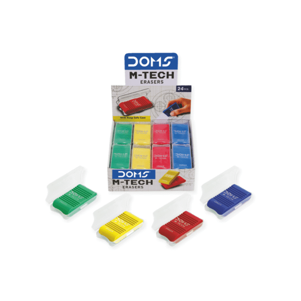 doms m-tech eraser suitable for kids and school use