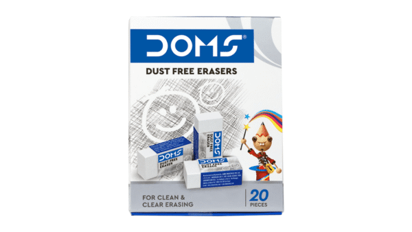 doms dust free eraser suitable for kids and school use