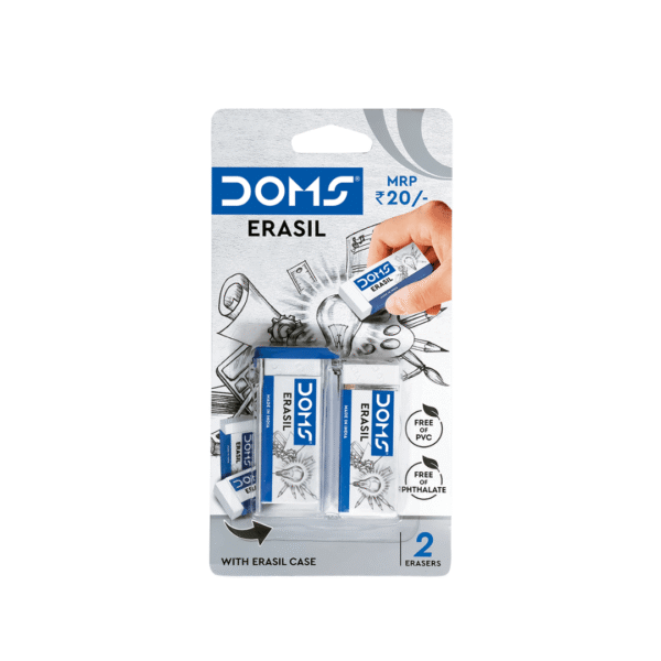 doms erasil eraser rubber eraser for school students
