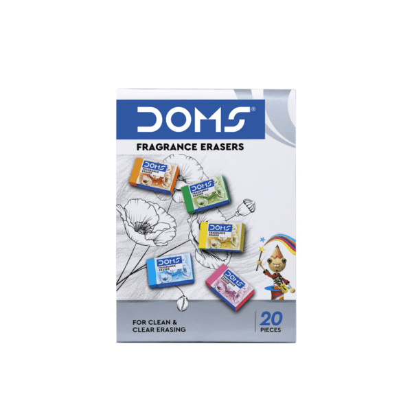 doms fragrance eraser suitable for kids and school use