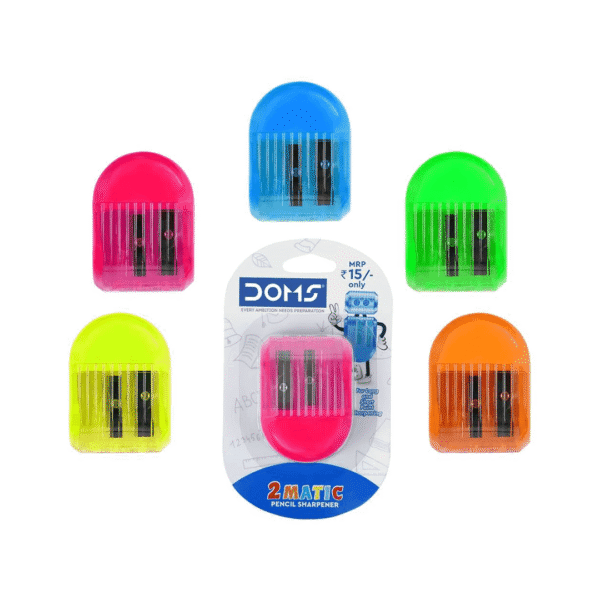 doms 2matic sharpeners suitable for kids and school use