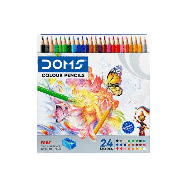 doms colour pencil suitable for kids and creative learning