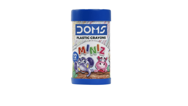 doms plastic crayons miniz suitable for kids and creative learning