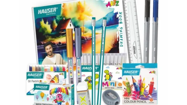 hauser germany fab art stationery kit suitable for kids and school art use