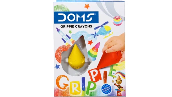 doms grippie crayons suitable for kids and creative learning