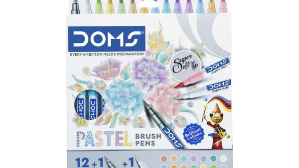 doms pastel brush pen suitable for kids and school art use
