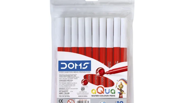doms aqua water colour suitable for kids and creative learning