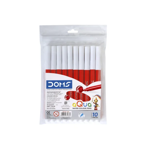 doms aqua water colour suitable for kids and creative learning