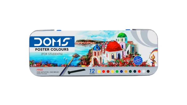 doms poster colour suitable for kids and school art use