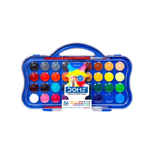 doms water colour cake suitable for kids and school art use