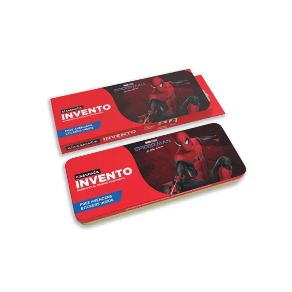 classmate invento avengers geometry box themed geometry set for school students