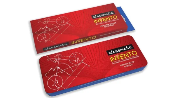 classmate invento geometry box complete geometry instrument set for school students