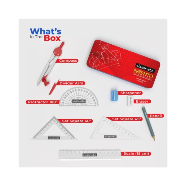 Classmate Invento Geometry Box