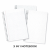 Doms School Notebooks | 120 Pages – 3 in 1 | Size 24 × 18 CM | Series 8625