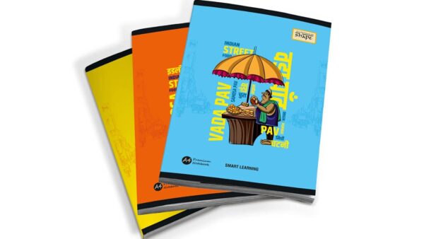 shape notebooks 172 pages single line notebook for students