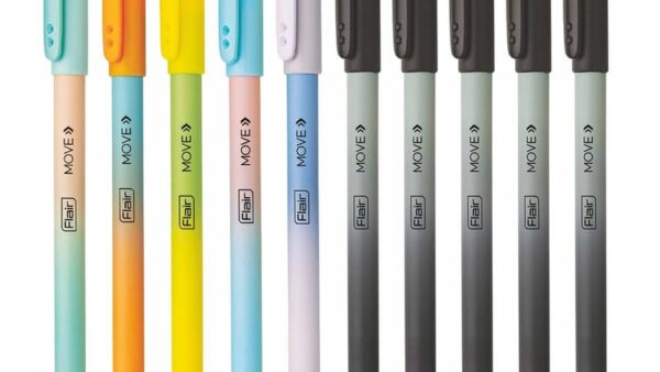 flair move ball pen smooth writing pen for students and office use