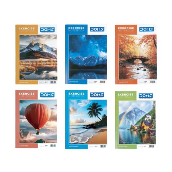 doms notebooks 240 pages single line a4 notebook for students