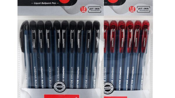 unomax boldtron 2x ball pen bold writing pen for students