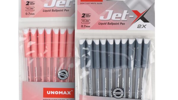 unomax jet-x ball pen smooth writing pen for students and office use