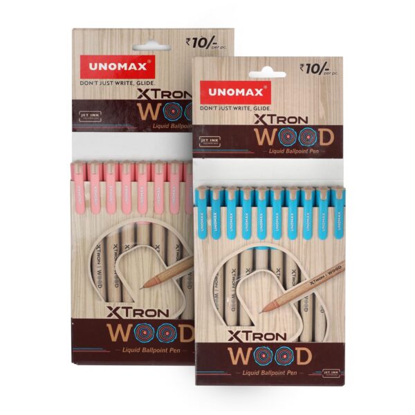 unomax xtron wood ball pen smooth writing pen for students and office use