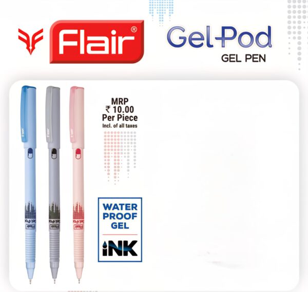 flair gel pod gel pen smooth writing gel pen for students