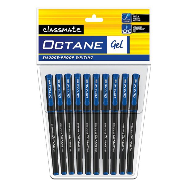 classmate octane gel pen smooth writing gel pen for students