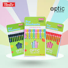 montex optic gel pen smooth writing gel pen for students and office use
